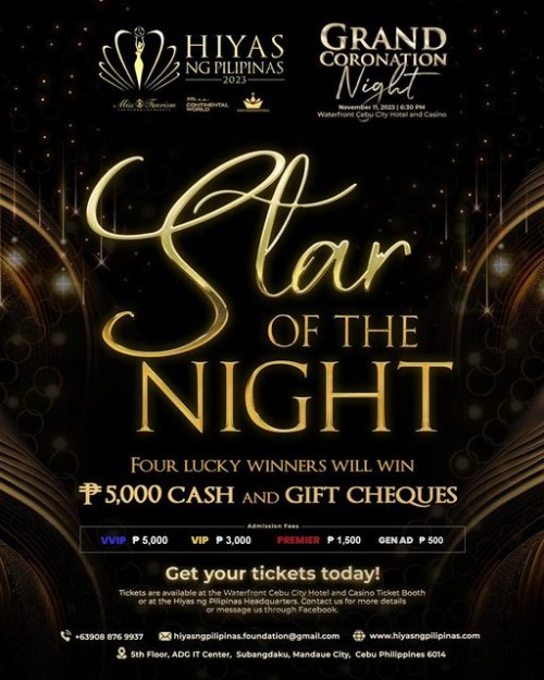 Dress to Impress challenge tomorrow at the Grand Coronation Night of Hiyas ng Pilipinas 2023